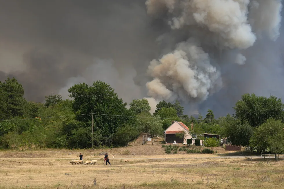 Serbia races to contain wildfires as Europe’s blistering heat wave grips the Balkans