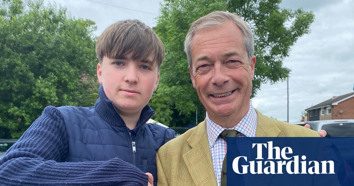 ‘We have a clear agenda’: the teenager who broke news of Tory MP’s defection to Reform