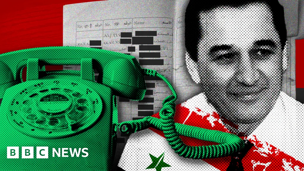 The phone book that led us to Assad's spy chief in hiding