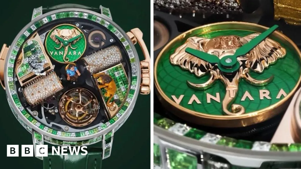 Luxury watchmaker designs $1.5m model with Indian billionaire's statue