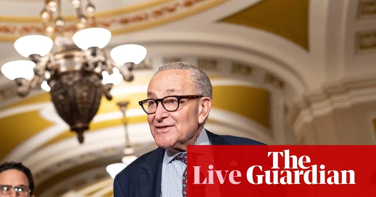 Blanche confirmation allows Trump to continue ‘pervasive, breathtaking corruption’, says Schumer – US politics live