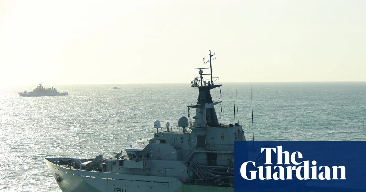 Navy says it is spending 25% more time monitoring Russian vessels around UK waters