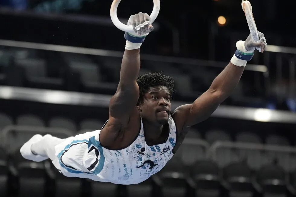 If Frederick Richard wants to make men’s gymnastics fun, he knows winning has to be part of the plan