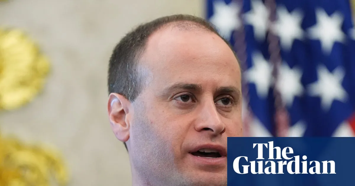 Trump appoints staff secretary Will Scharf as new White House counsel