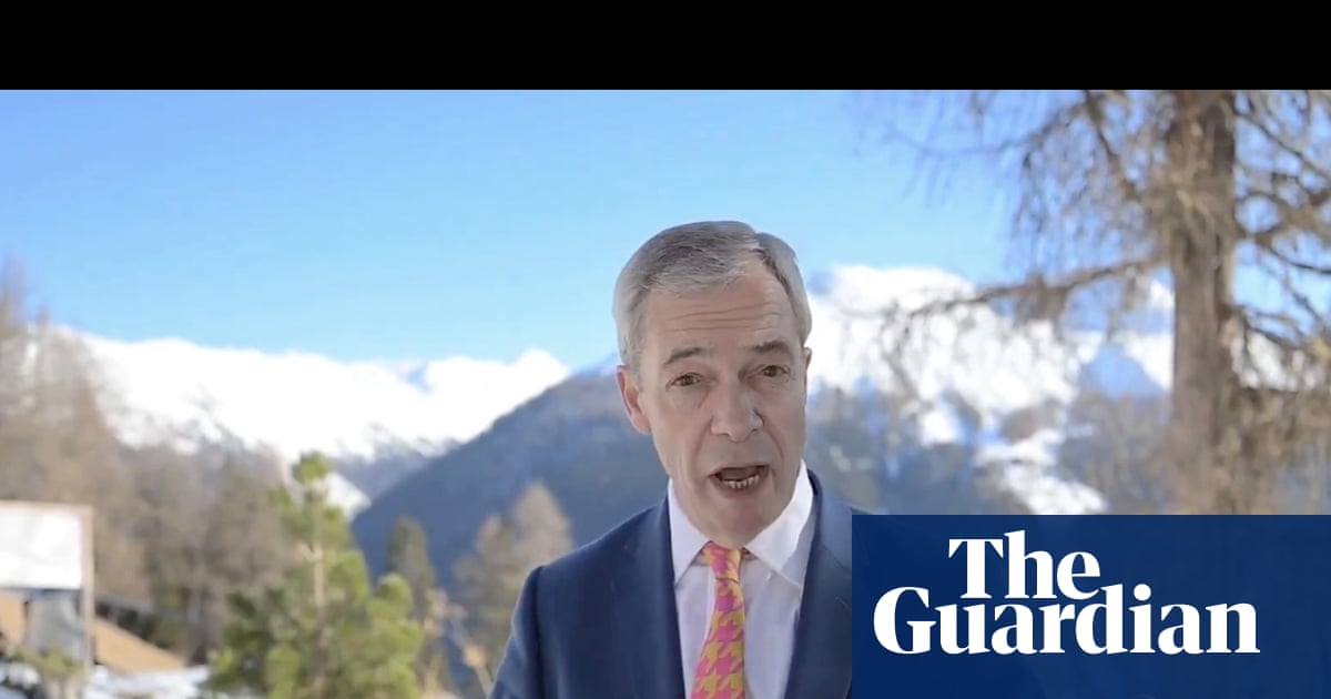 Nigel Farage’s trip to Davos hosted and paid for by family trust of billionaire