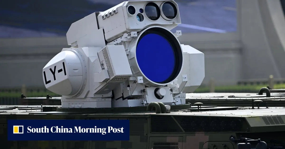 Powerful anti-drone laser spotted on PLA amphibious ship in South China Sea
