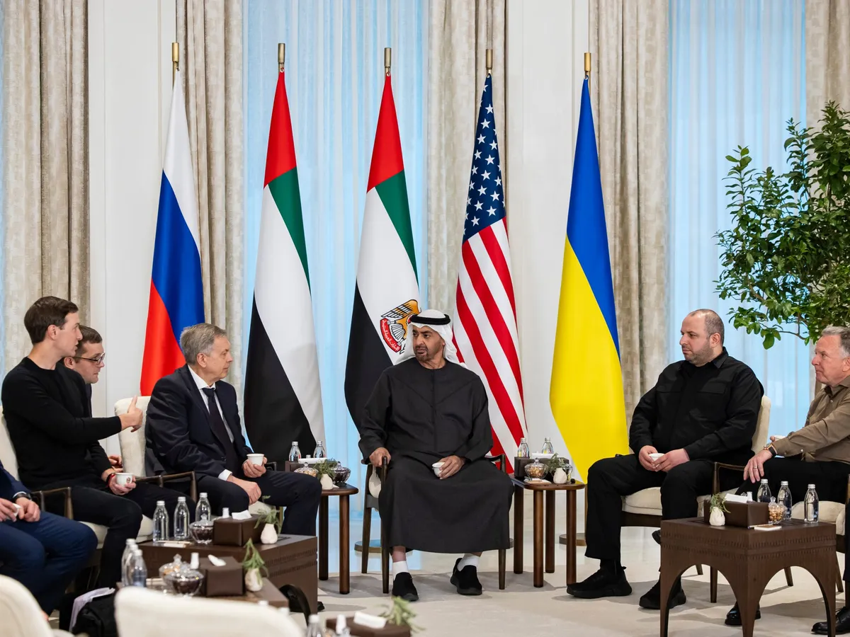 Ukraine-Russia-US talks open in Abu Dhabi with territory as key issue