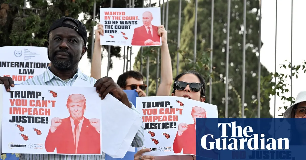 Human rights groups sue Trump administration over ‘crippling’ ICC sanctions
