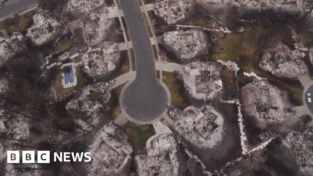 Drone captures devastating aftermath of Spokane wildfires