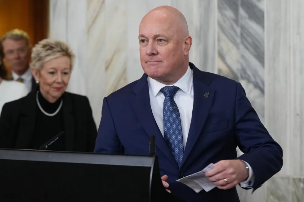 New Zealand Prime Minister Christopher Luxon says he survived a leadership vote in his own party