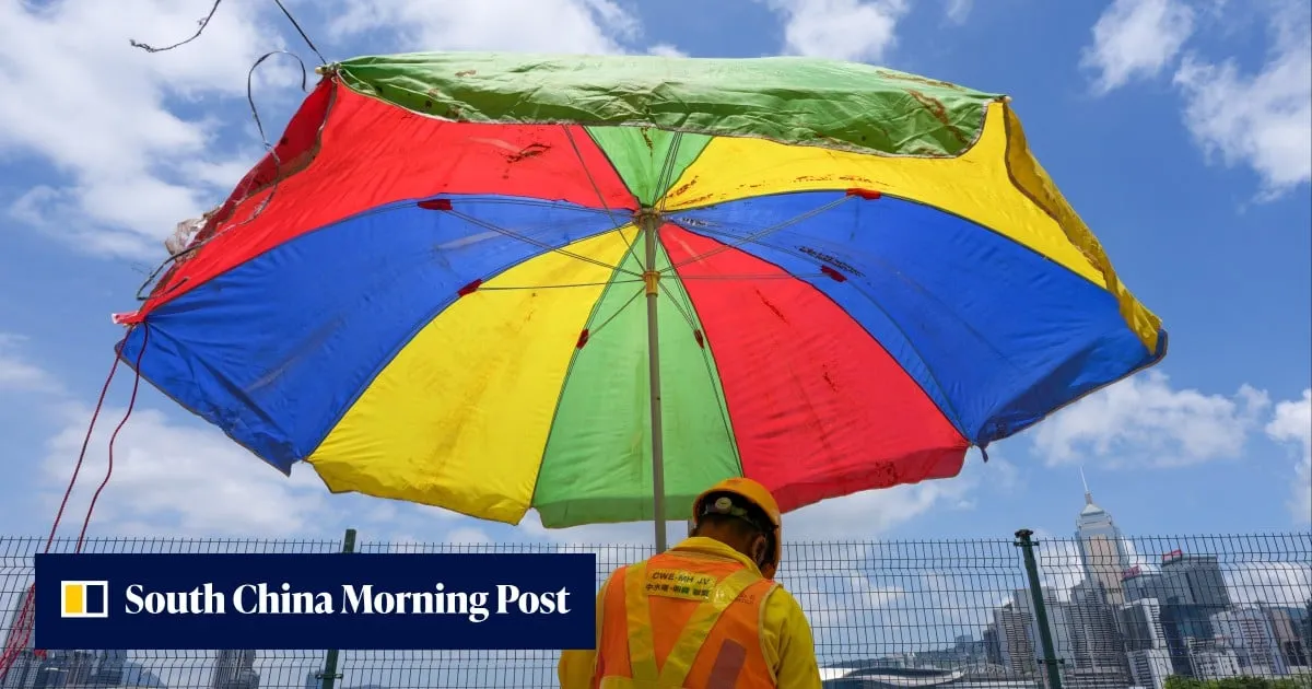 Extreme heat grips Hong Kong as labour groups urge district-level index