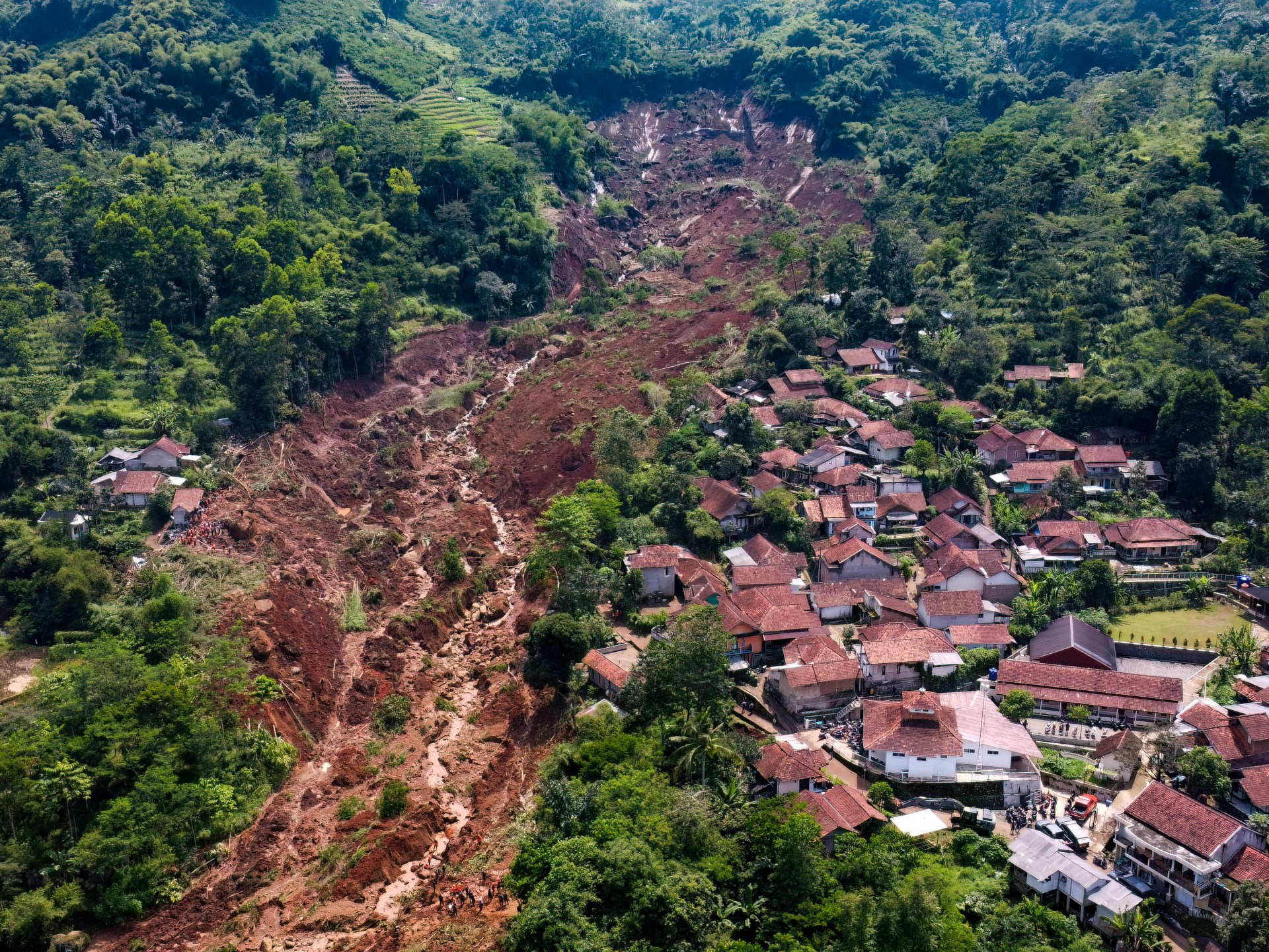 Seven dead, 82 missing after landslide in Indonesia’s Bandung