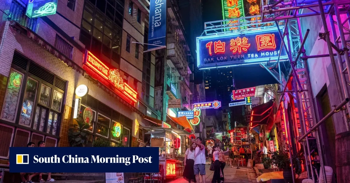 Actor Henry Cavill draws crowds as neon-lit set evokes memories of old Hong Kong
