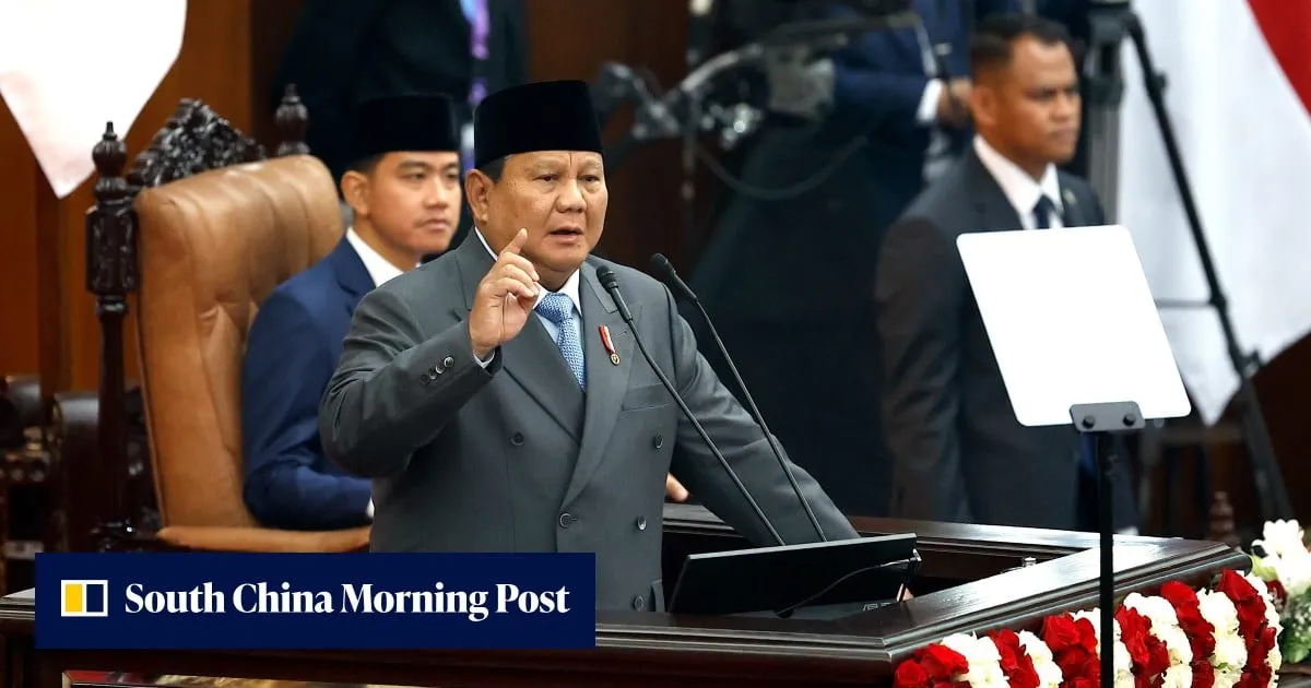 Indonesia’s Prabowo defends record, touts food self-sufficiency in Independence Day speech