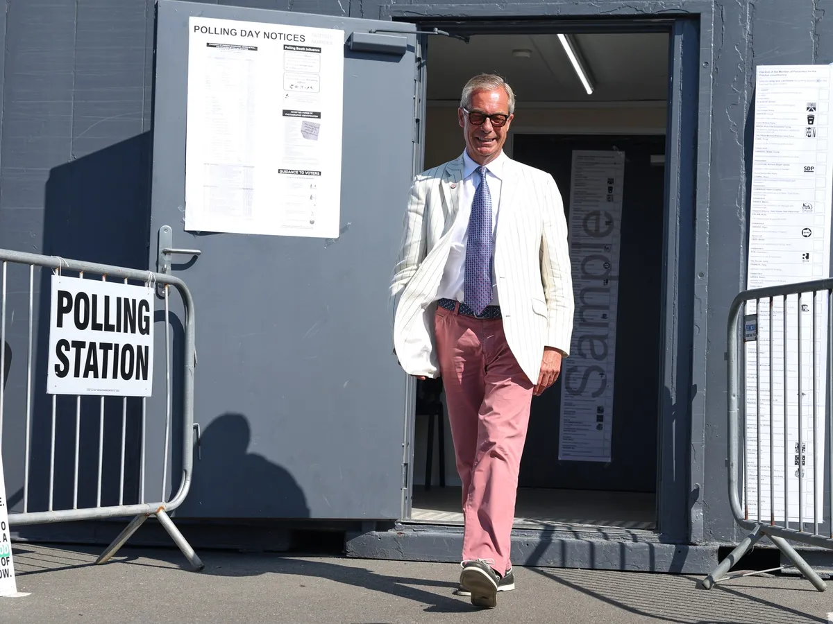 Nigel Farage defeats Count Binface to reclaim UK parliamentary seat