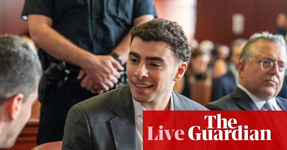 Luigi Mangione to appear in court amid reports of plea deal over healthcare CEO’s killing – live