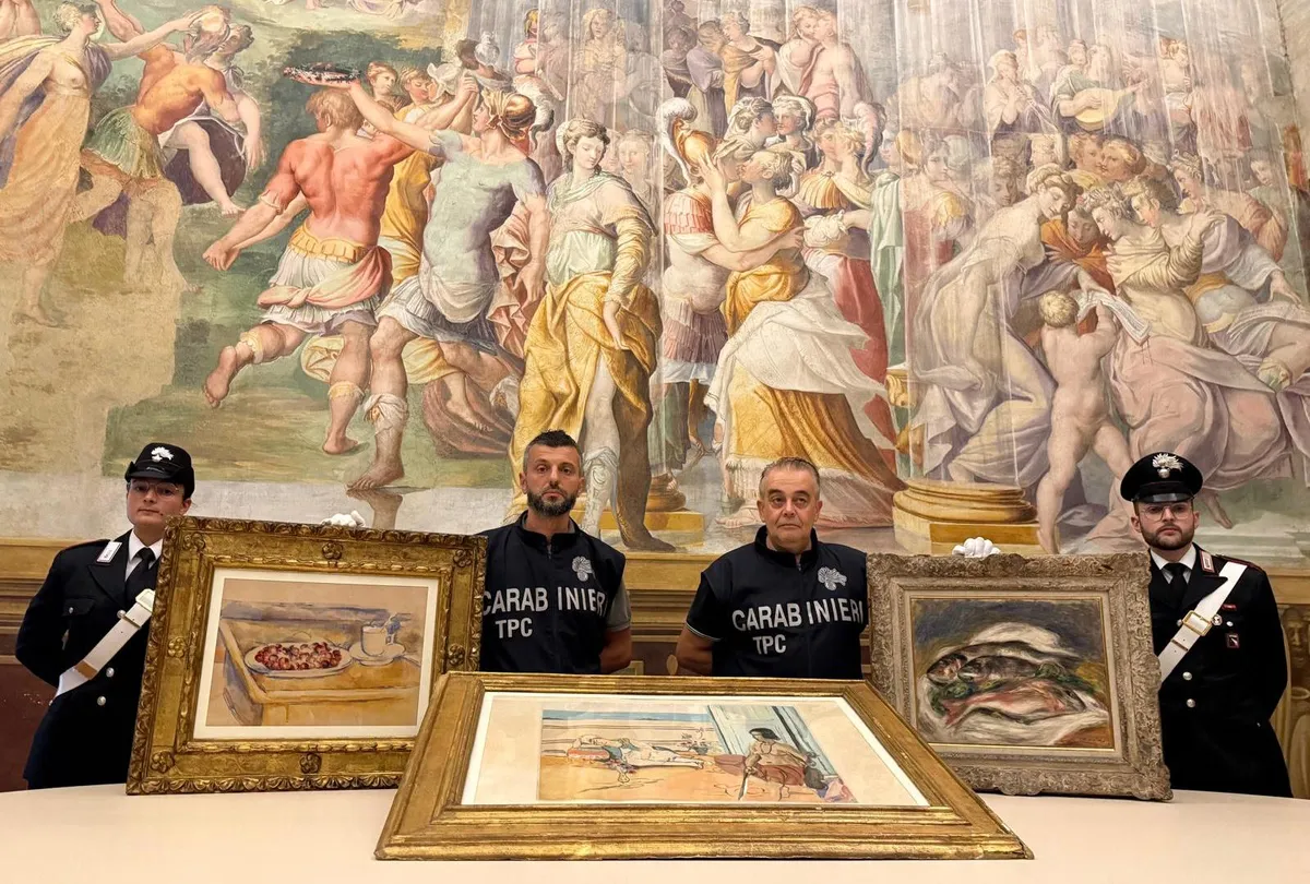 Italian police recover stolen paintings worth over $10m