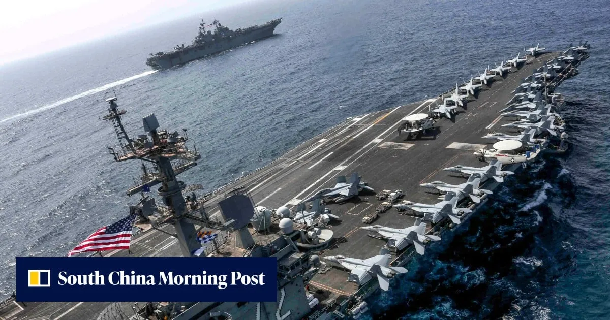 Iran war: Trump dismisses concerns over conditions on USS Abraham Lincoln aircraft carrier