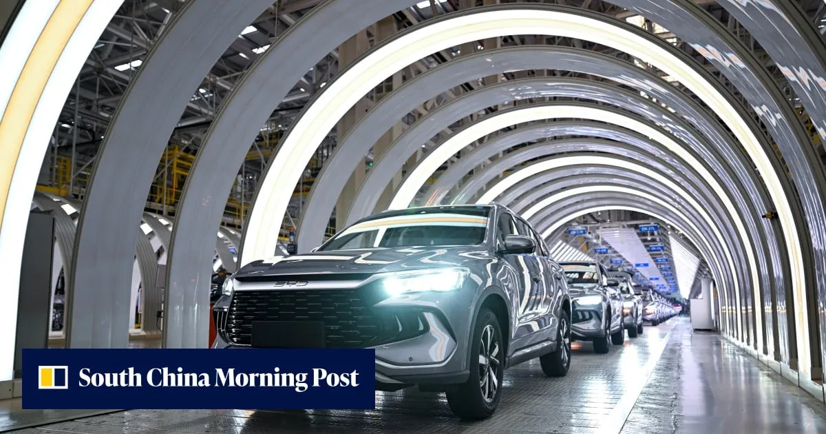 Karaoke in the car? China’s new wave of gadget-laden electric vehicles