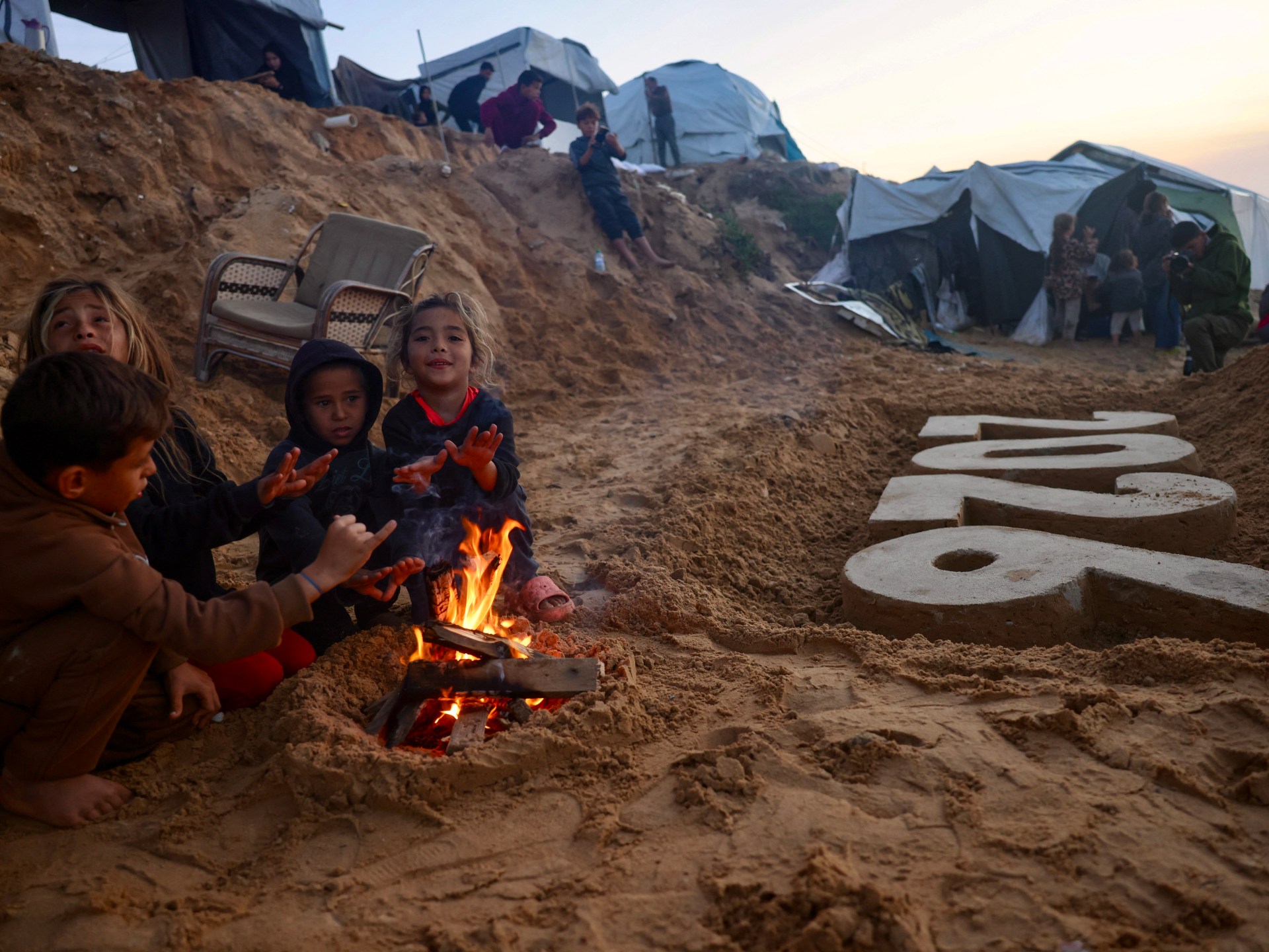 Israeli drone strike kills two children collecting firewood in Gaza