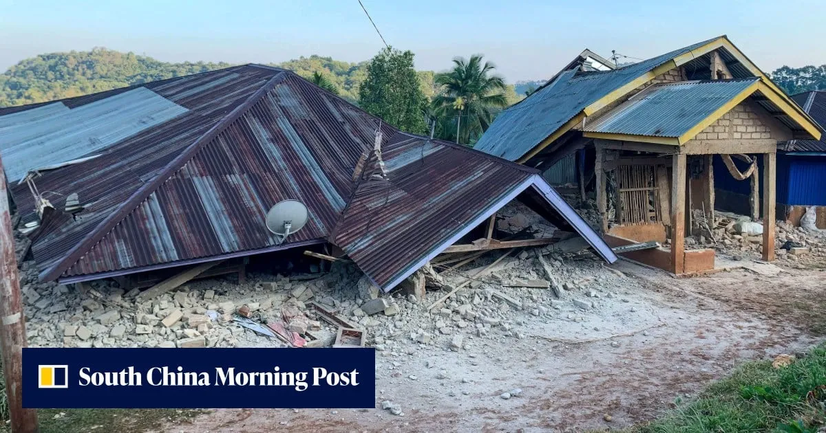 Indonesian earthquake survivors recount chaotic escape: ‘house collapsed on me’
