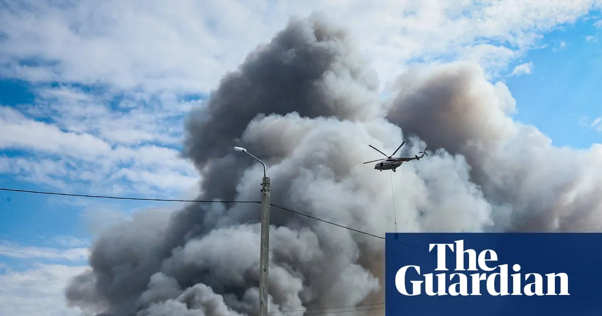 ‘Massive’ Ukrainian drone attack on Russia kills at least six, says Moscow