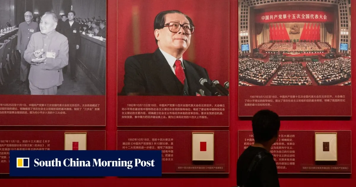Communist Party of China invokes Jiang’s legacy in call to rally round Xi’s leadership