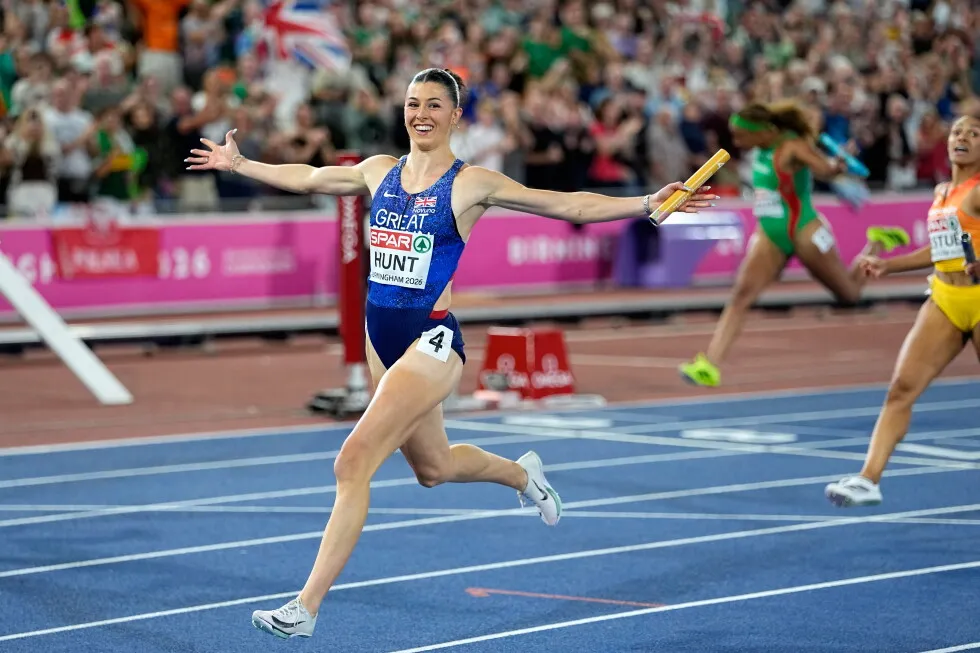 Britain’s Amy Hunt wins record fourth gold medal at European championships