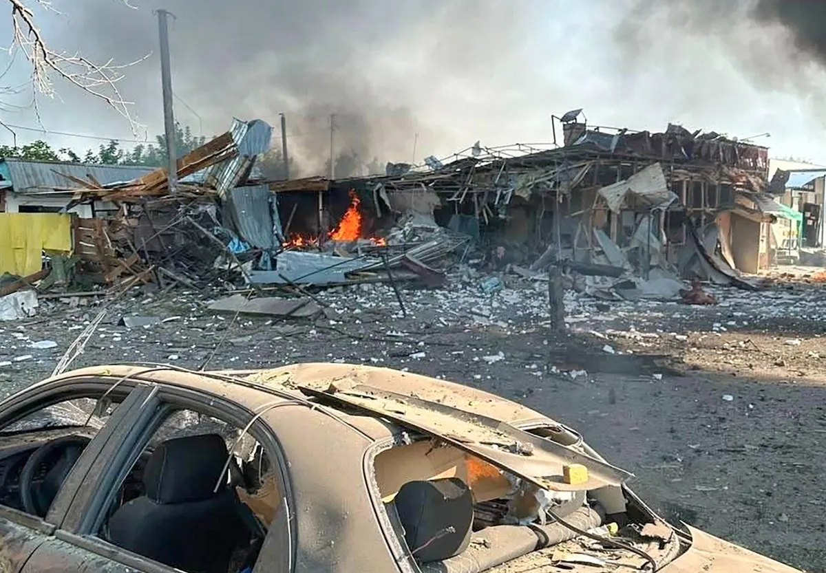 Russia says more than 600 drones targeted Moscow region