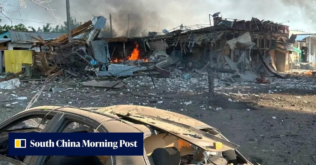 Ukraine vows to respond after Russian strike kills 10 in northeast region
