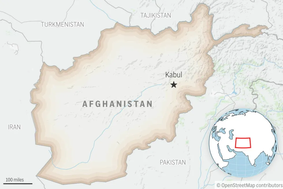 Grenade attack near school in Afghan capital wounds numerous children, authorities say