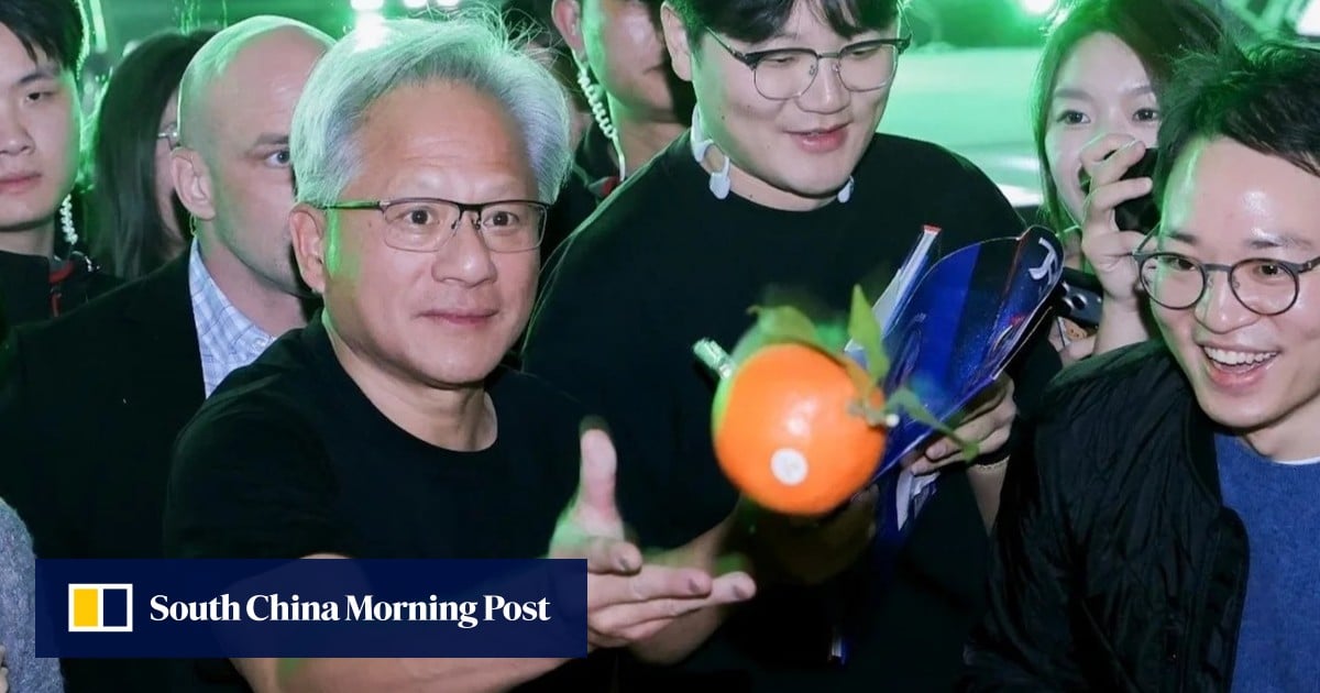 Jensen Huang celebrates Lunar New Year with Nvidia employees in Shanghai