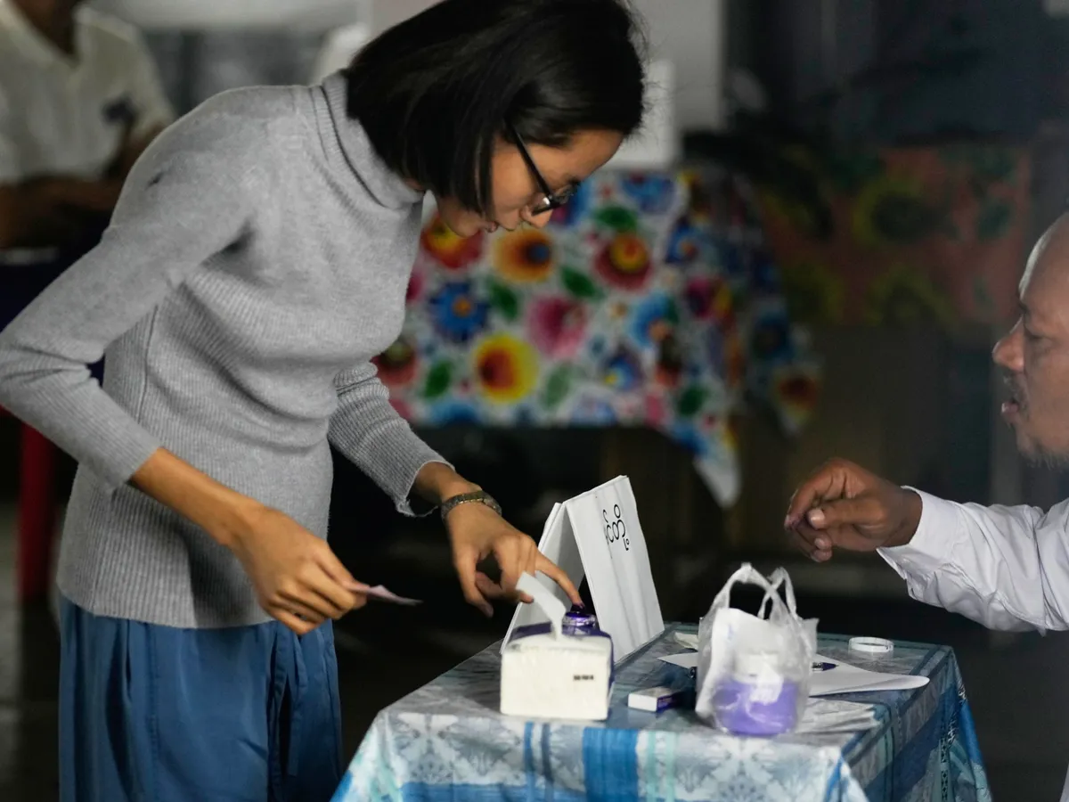 Myanmar holds final election round, military-backed party set to win
