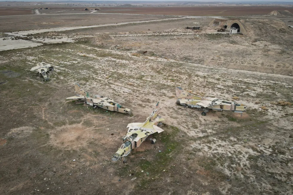 Israeli strikes hit an air base hours after a Turkish delegation visit, Syrian officials say