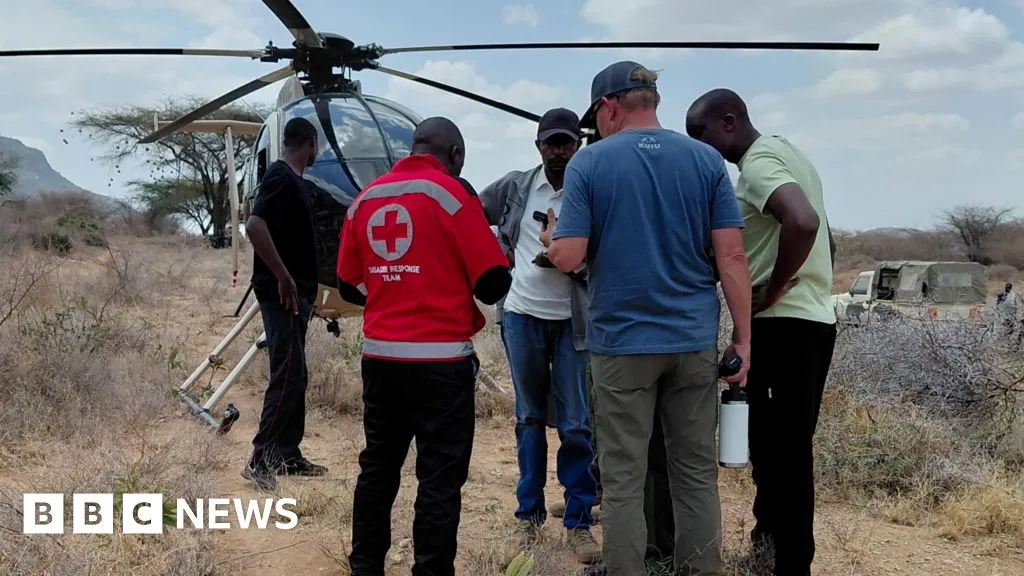 Helicopter crashes at Mount Ololokwe in Kenya, killing six people