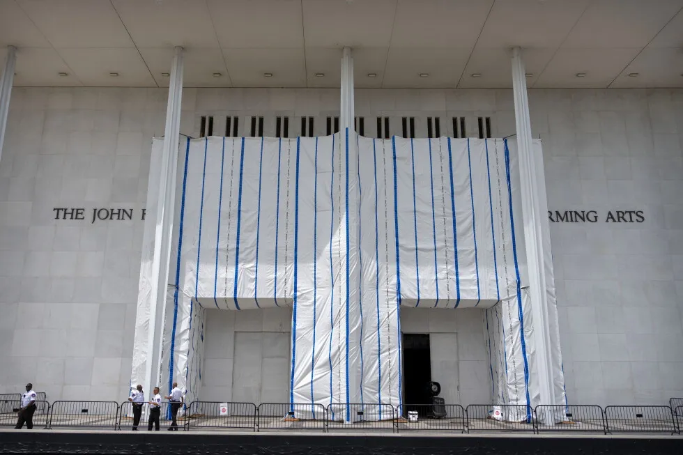 Federal court is asked to block Kennedy Center from returning Trump’s name to building
