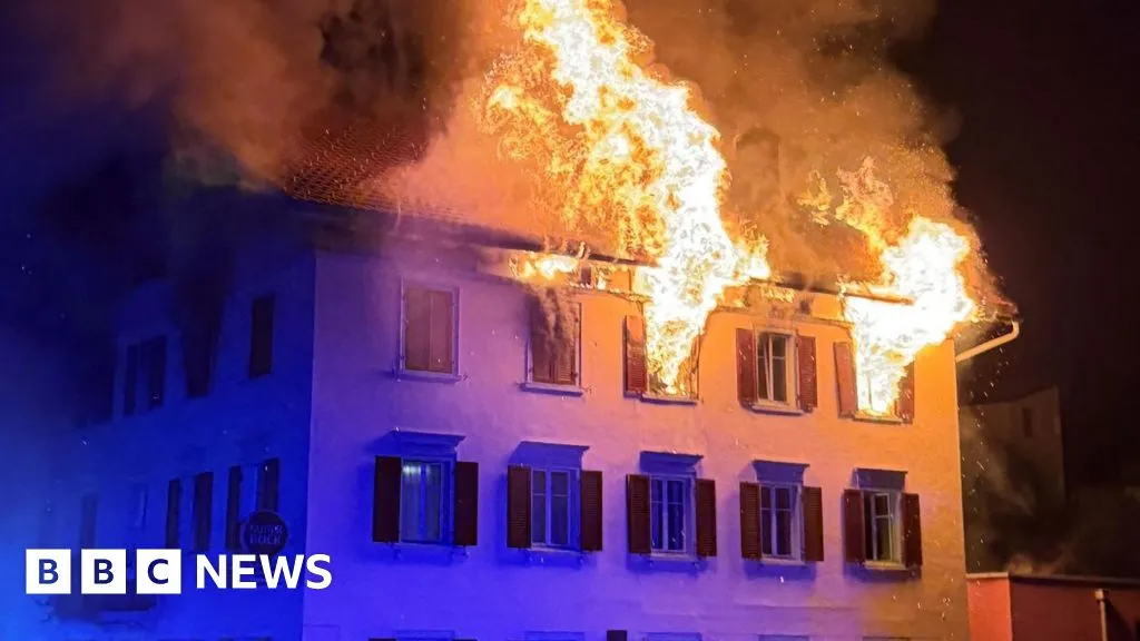 Five missing after fire in Swiss Alpine town