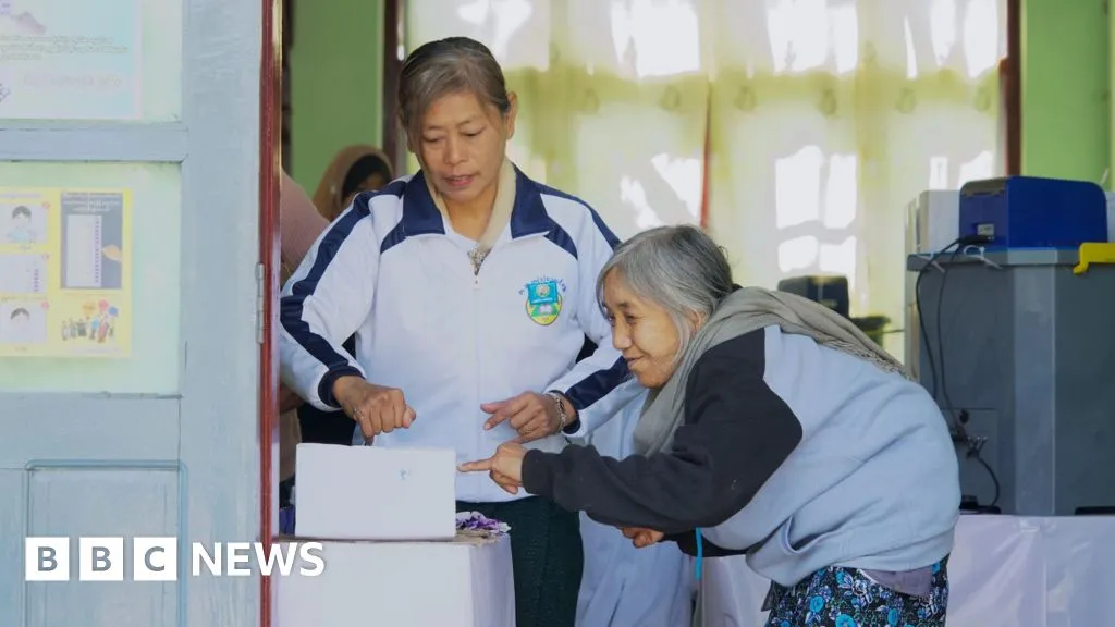 Party backed by generals set for landslide as 'sham' Myanmar election ends