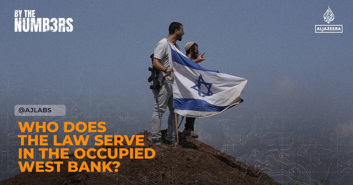 Who does the law serve in the occupied West Bank?