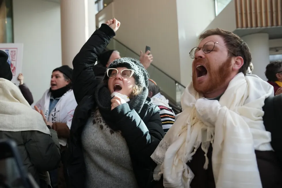 Protests inside churches are unusual despite long history of civil disobedience in the US