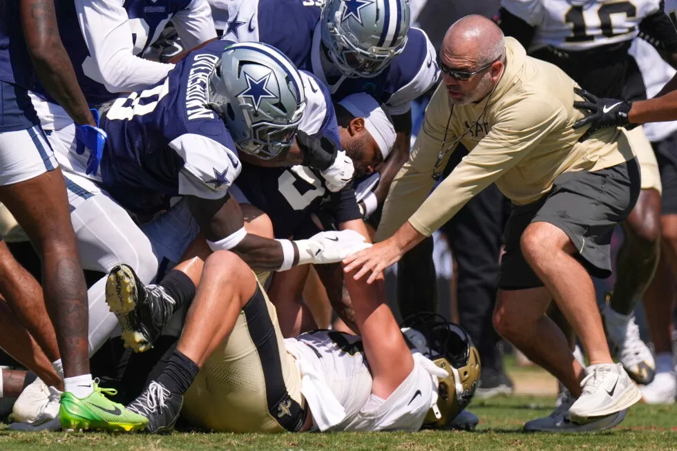 Tempers are flaring, fists are flying around the NFL during joint practices