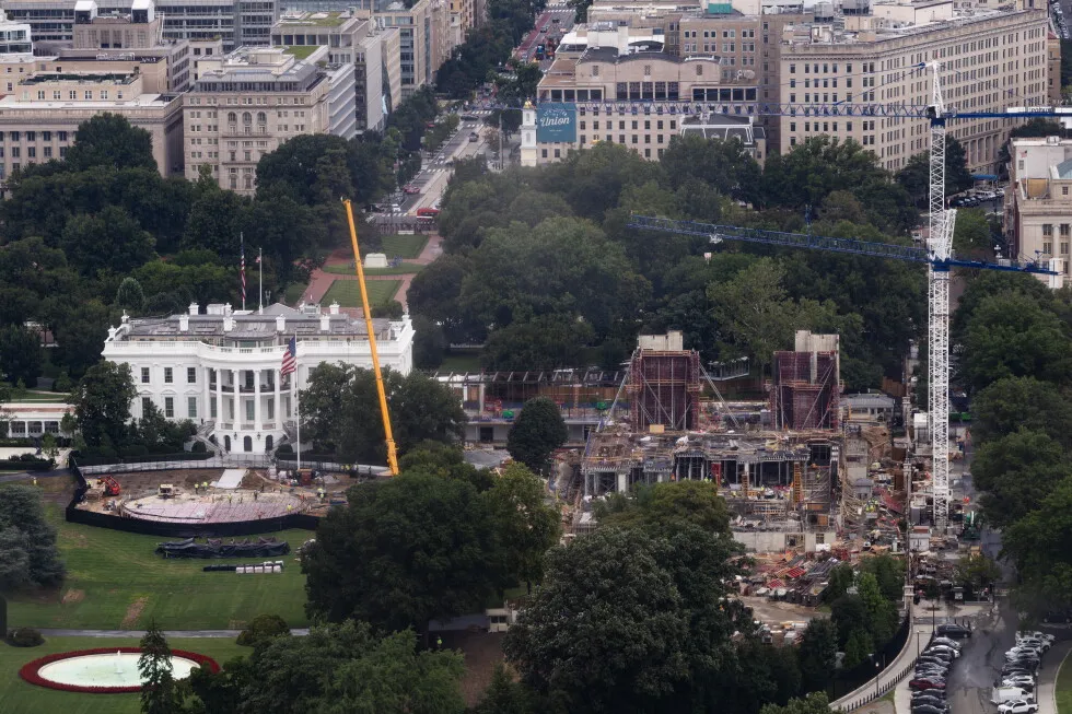 Supreme Court chief justice allows work on Trump’s $400M White House ballroom to continue for now