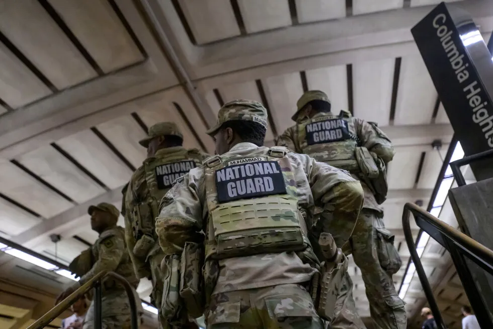Trump threatens lawsuit against nonprofit that questioned whether National Guard plan lessened crime