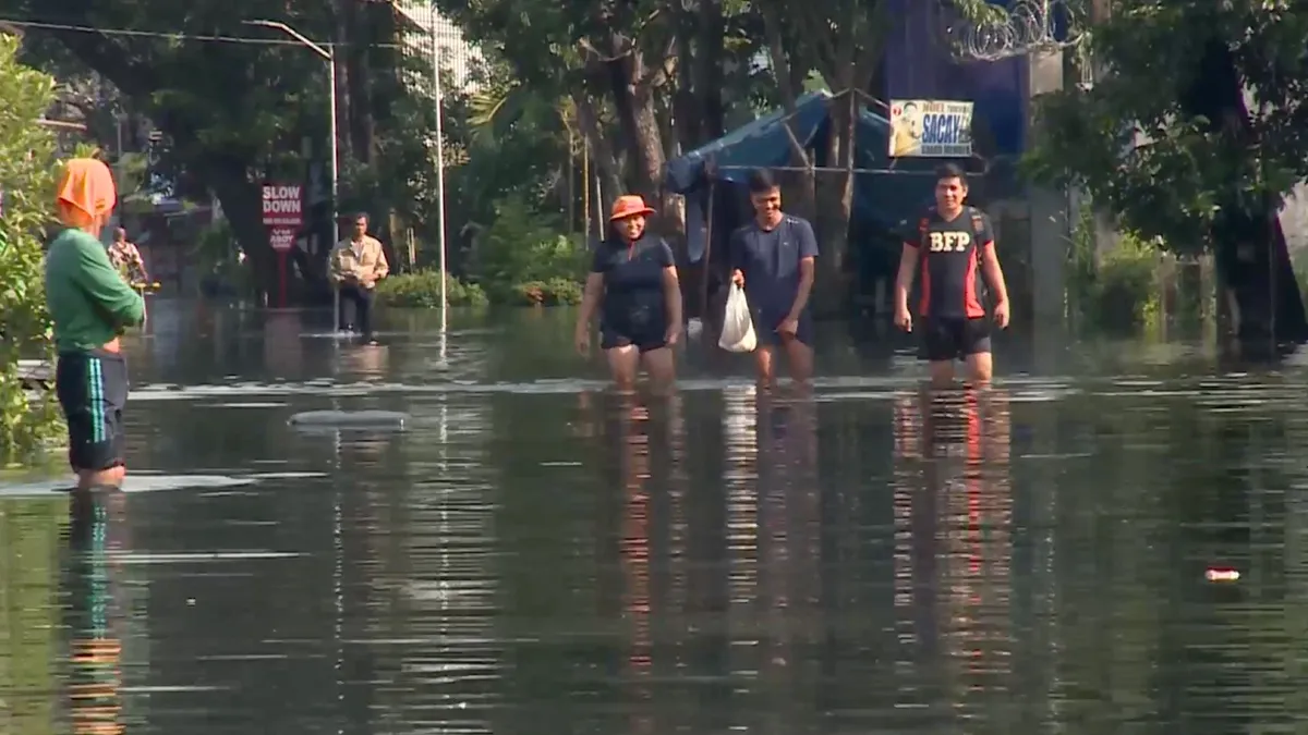 Inundated Philippine communities seek answers over flood control funds