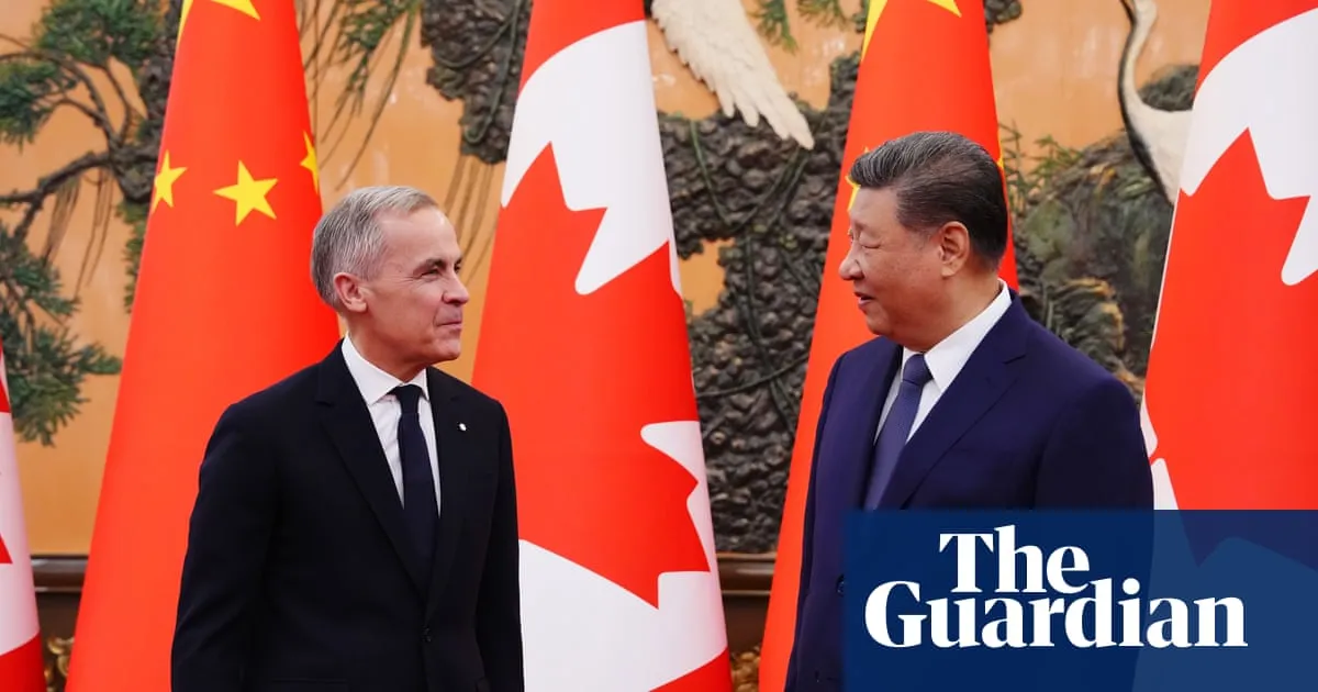 Canada has no intention of pursuing free trade with China, says Carney