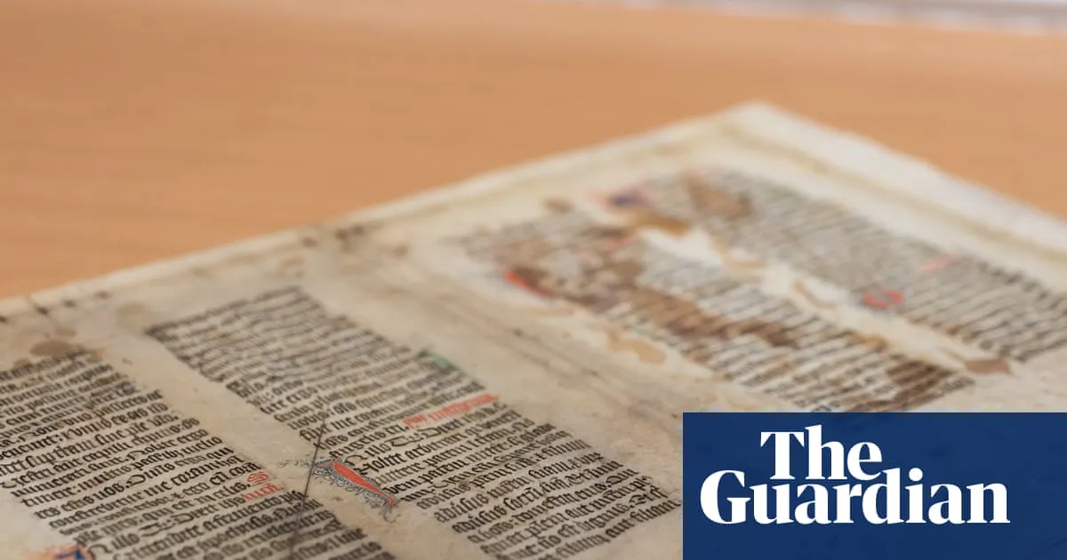 Manuscript fragments hiding in plain sight shed light on medieval Guernsey’s literary life