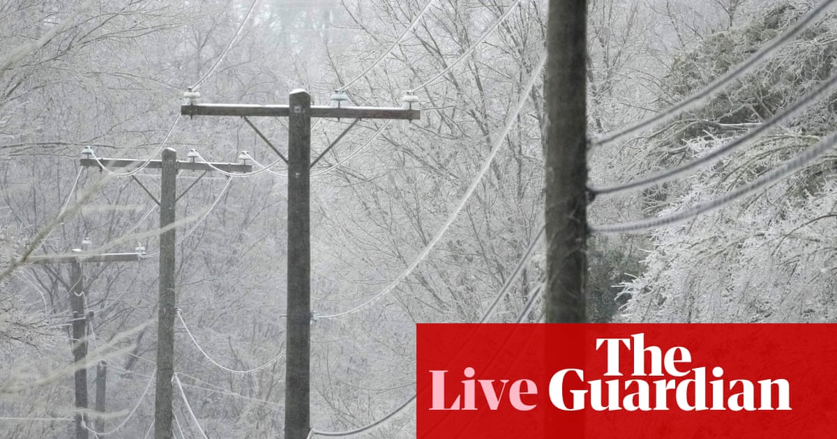 Winter Storm Fern live updates: more than 1 million power outages as snow and ice pummel eastern US