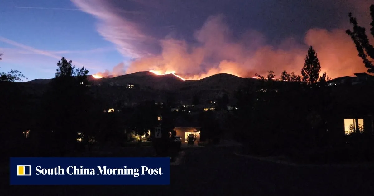 Tens of thousands ordered to evacuate in Nevada as fire threatens Reno
