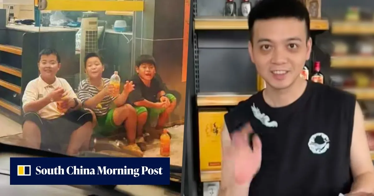 ‘Hang in there’: Chinese boys offer US$1.5 to struggling store owner, sparking wave of support