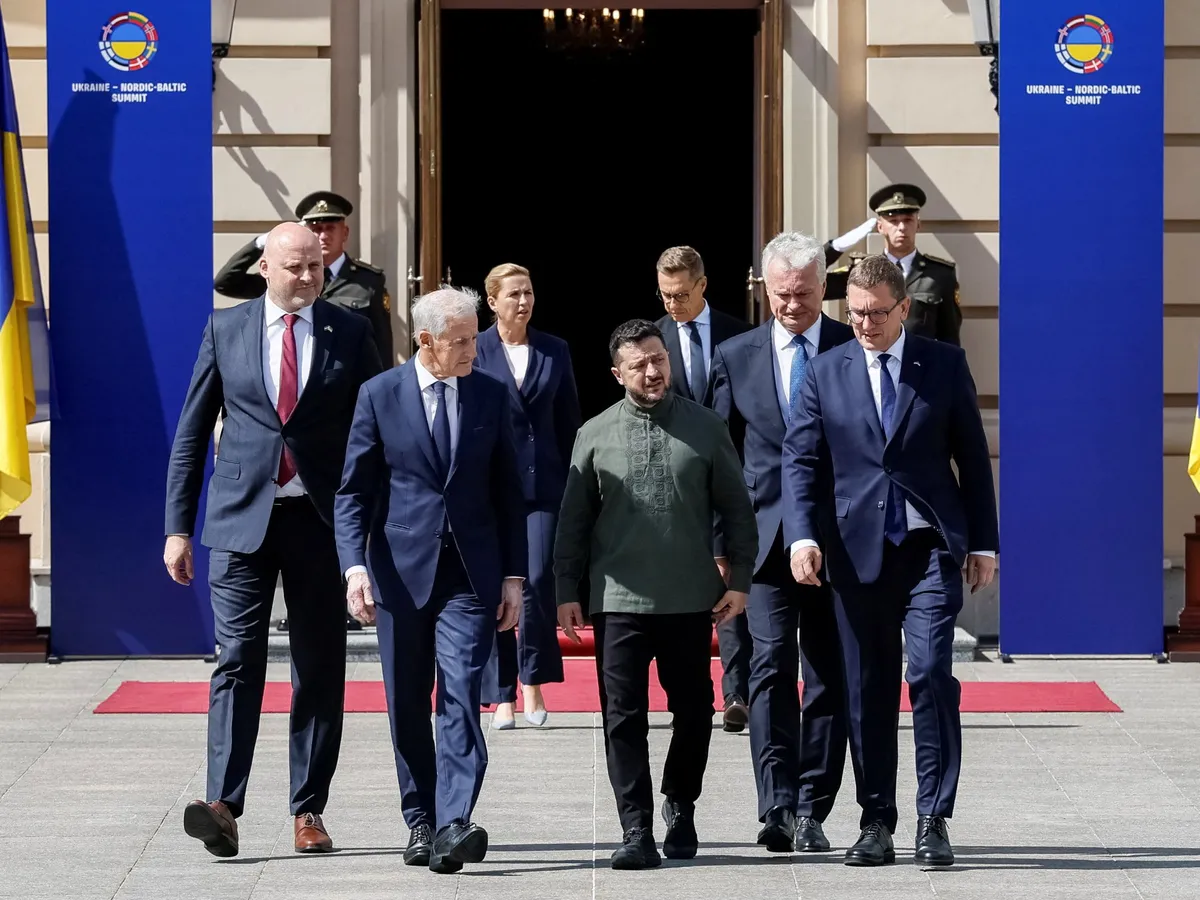 Ukraine’s allies convene in Kyiv as Zelenskyy seeks air defence boost